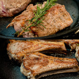 アイスランドラムお試しセット1(BBQ、ステーキ向け)合計420g